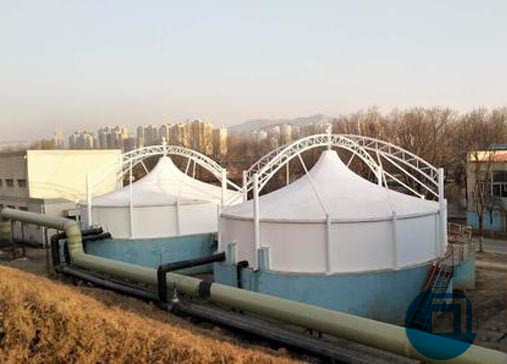 污水處理池膜結構