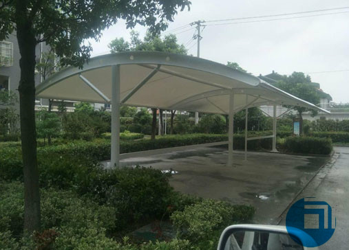 安徽某公司停車棚膜結(jié)構(gòu)