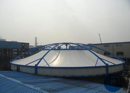 廣州某公司污水處理池膜結構