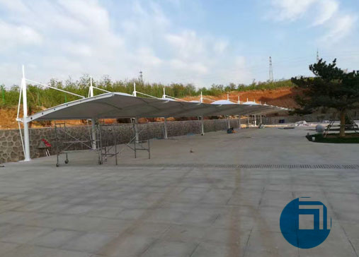 遼寧某公司停車棚膜結(jié)構(gòu)