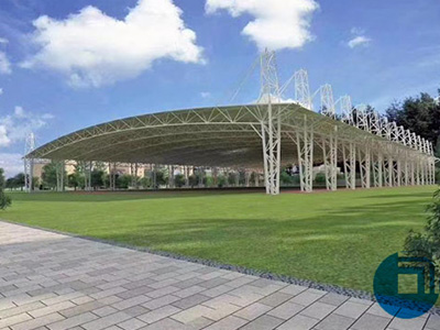 膜結構體育場館棚：打破傳統(tǒng)束縛的靈動之美